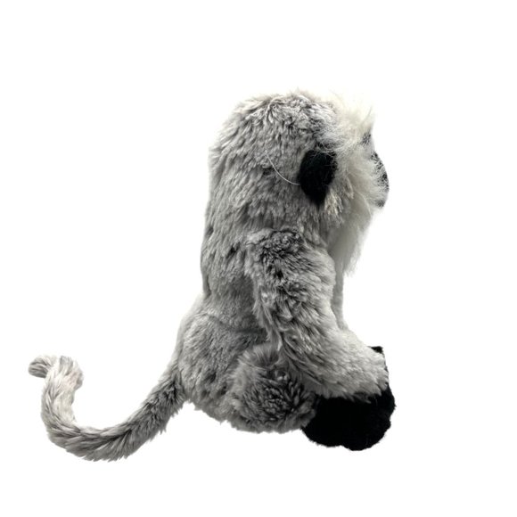 Ganz Webkinz Grey Langur Monkey Plush Stuffed Animal No Code Toy Display Decor - Picture 2 of 9